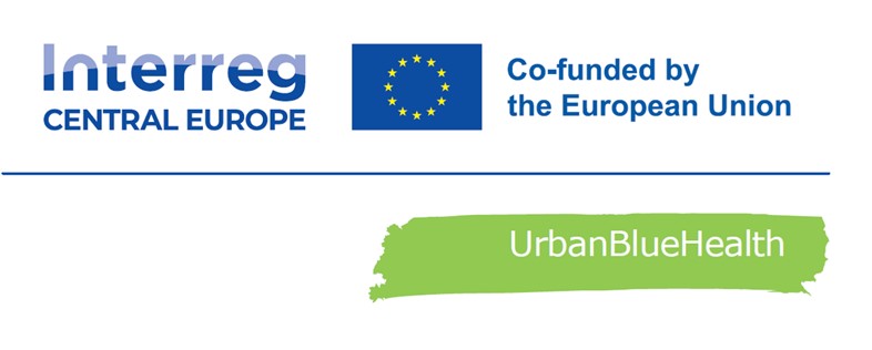 Projekt Interreg: UrbanBlueHealth (UBH), reg. č. CE0200763